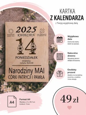 Kartka z kalendarza