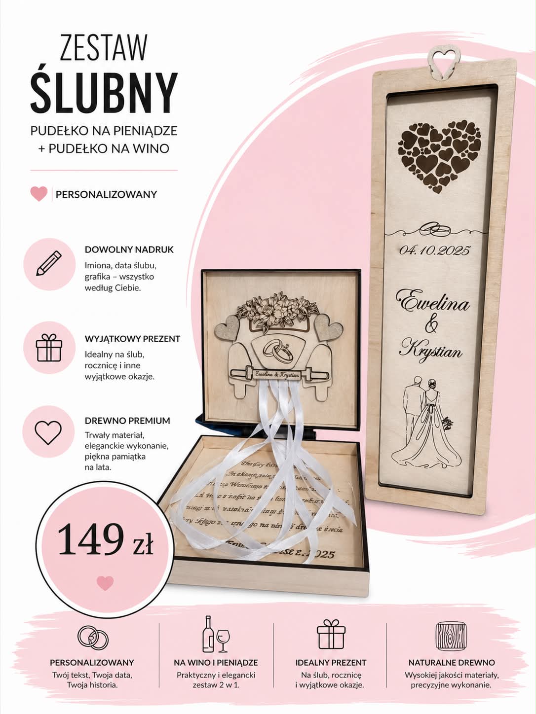 Zestaw ślubny